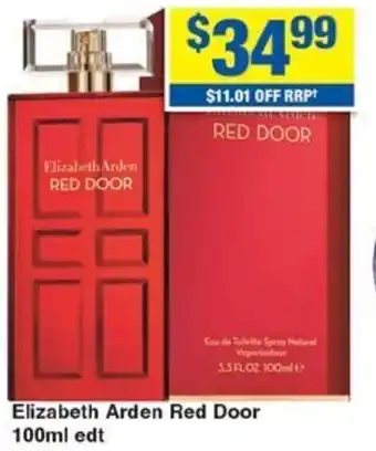 My Chemist Elizabeth Arden Red Door  edt offer