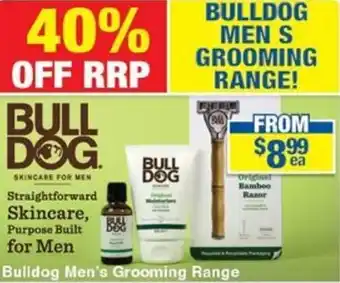 My Chemist Bulldog Men's Grooming Range offer