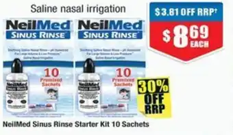 Chemist Warehouse NeilMed Sinus Rinse Starter Kit offer