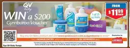 Chemist Warehouse Ego QV Baby Range offer