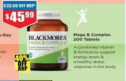 Chemist Warehouse Mega B Complex offer