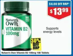 Chemist Warehouse Nature's Own offer