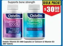 Chemist Warehouse Ostelin Vitamin D3 offer