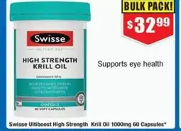 Chemist Warehouse Swisse Ultiboost High Strength Krill Oil offer