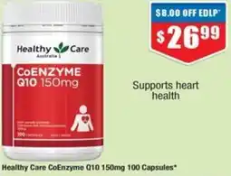 Chemist Warehouse Healthy Care CoEnzyme Q10 offer