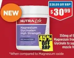 Chemist Warehouse NUTRA Life offer