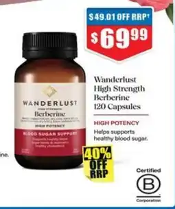 Wanderlust High Strength Berberine