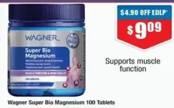 Chemist Warehouse Wagner Super Bio Magnesium offer