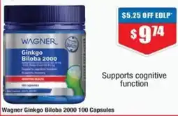 Chemist Warehouse Wagner Ginkgo Biloba offer