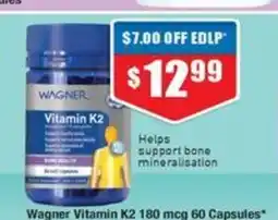 Chemist Warehouse Wagner Vitamin K2 offer