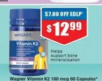Chemist Warehouse Wagner Vitamin K2 offer