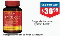 Chemist Warehouse Microgenics Probiotic offer