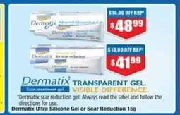 Chemist Warehouse Dermatix Ultra Silicone Gel or Scar Reduction offer