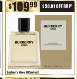 Chemist Warehouse Burberry Hero offer