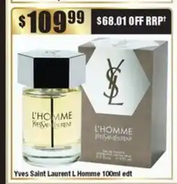 Chemist Warehouse Yves Saint Laurent L Homme offer
