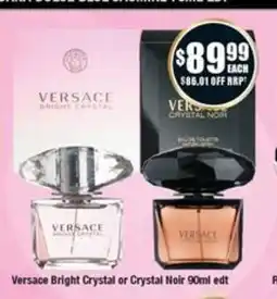 Chemist Warehouse Versace Bright Crystal or Crystal Noir offer