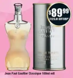 Chemist Warehouse Jean Paul Gaultier Classique offer