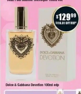 Chemist Warehouse Dolce & Gabbana Devotion offer