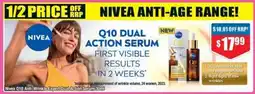 Chemist Warehouse Nivea 010 Anti-Wrinkle Expert Dual Action Serum offer