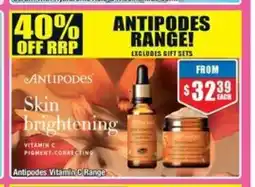 Chemist Warehouse Antipodes Vitamin C Range offer