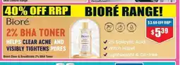 Chemist Warehouse Biore Clear & Breathable offer