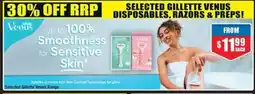 Chemist Warehouse Gillette Venus Range offer