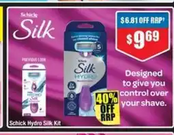 Chemist Warehouse Schick Hydro Silk Kit offer