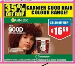 Chemist Warehouse Garnier Good Hair Colour Range offer