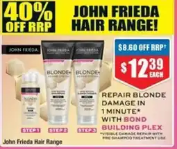John Frieda Hair Range