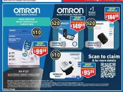 Chemist Warehouse Omron Range offer