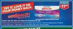 Chemist Warehouse Demazin Allergy offer