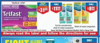 Chemist Warehouse Telfast offer