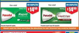 Chemist Warehouse Panadol Rapid offer