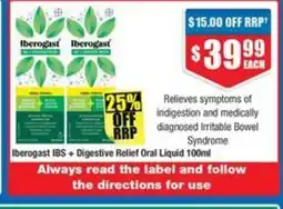 Chemist Warehouse Iberogast IBS + Digestive Relief Oral Liquid offer