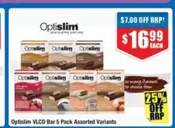 Chemist Warehouse Optislim VLCD Bar 5 offer
