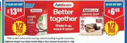 Chemist Warehouse FatBlaster SNACK BAR offer