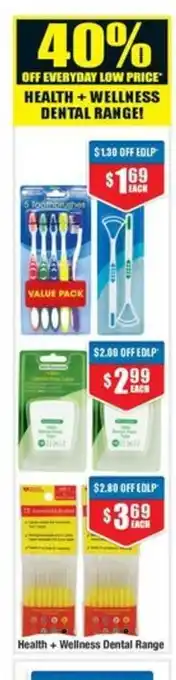 Chemist Warehouse Health + Wellness Dental Range offer