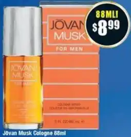Chemist Warehouse Jovan Musk Cologne offer
