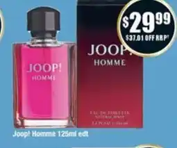 Chemist Warehouse Joop Homme offer