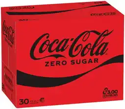 IGA Coca‑Cola 30x375mL Selected Varieties offer