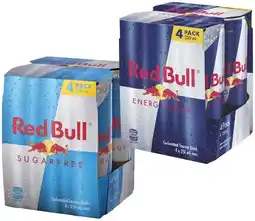 IGA Red Bull Energy Drink 4x250mL Selected Varieties offer