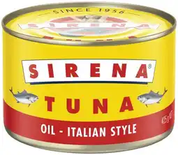 IGA Sirena Tuna 425g Selected Varieties offer