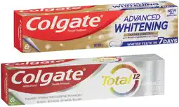 IGA Colgate Total Premium, Advanced Whitening, MaxFresh or Optic White Toothpaste 120-200g, Toothbrush 2 Pack or Plax Mouthwash 1 offer