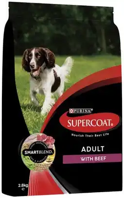 IGA Supercoat Smart Blend Dry Dog Food 2.6-2.8kg Selected Varieties offer