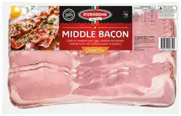 IGA D’Orsogna Premium Middle Bacon 1kg offer