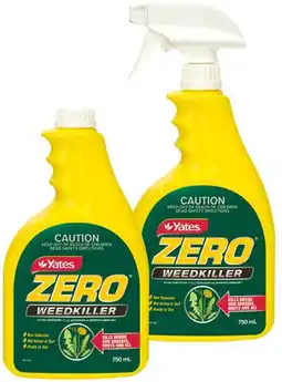 IGA Yates Zero Weedkiller Twin Pack 2x750mL offer