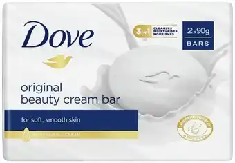 IGA Dove Beauty Cream Bar 2x90g Selected Varieties offer