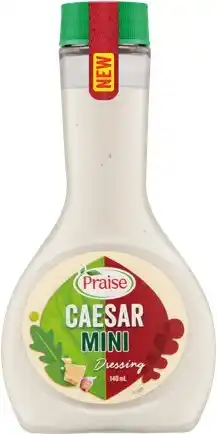IGA Praise Dressing Mini 140mL Selected Varieties offer
