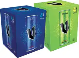 IGA V Energy Drink 4x250mL Selected Varieties offer