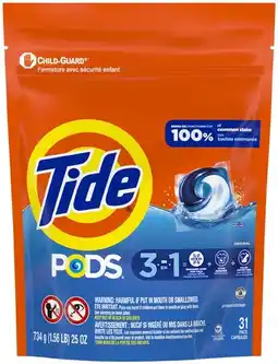 Coles Tide Laundry 3 in 1 Pods 31 Pack offer